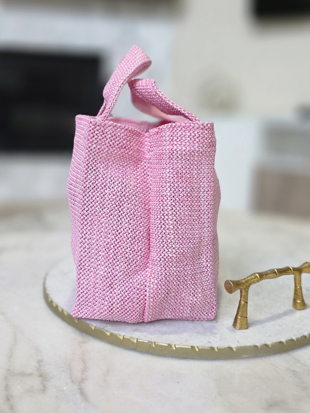 Prada Pink Mini Tote Bag - Picture 4 of 9